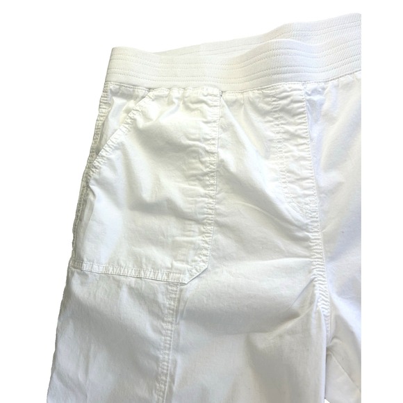 Chico's Roll Tab Crop Pant Effortless Closet Staple Coastal Grandma Size 3-XL - Picture 3 of 12